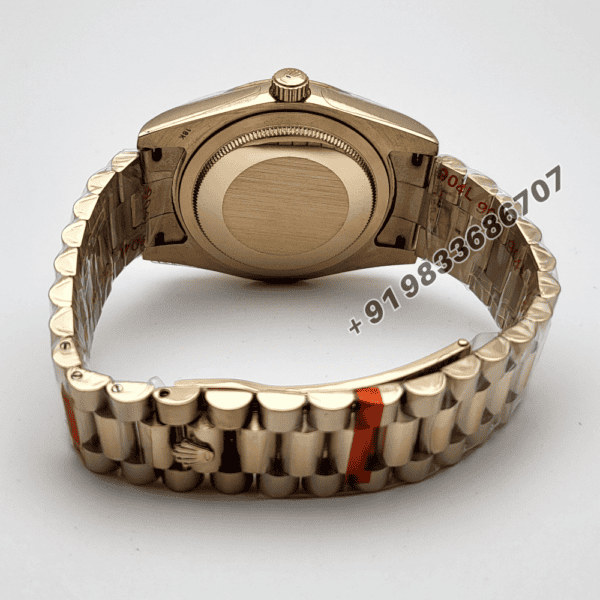 Rolex Day–Date Roman Full Gold Golden Dial Super High Quality Swiss Automatic Watch