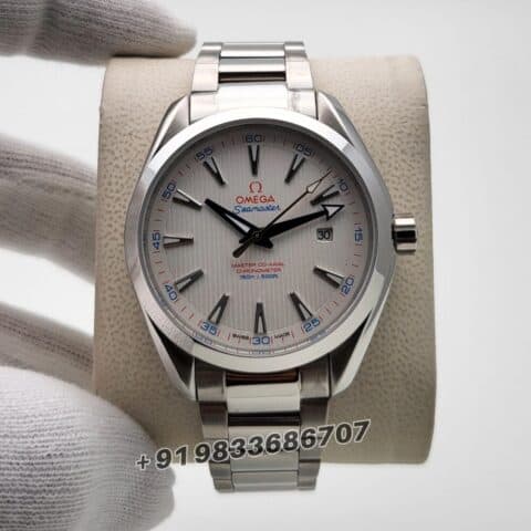 Omega Co-Axial Master Chronometer Stainless Steel White Dial Super High Quality Swiss Automatic Watch (1)