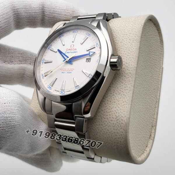 Omega Co-Axial Master Chronometer Stainless Steel White Dial Super High Quality Swiss Automatic Watch (1)