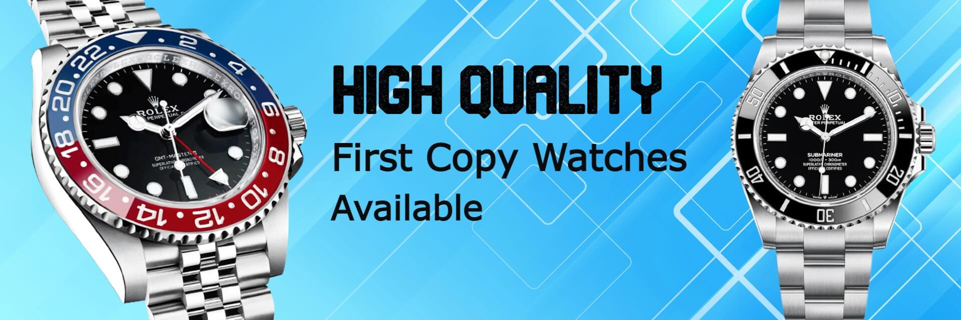 First Copy Hublot Watch. Replica. Black color. - Time Market
