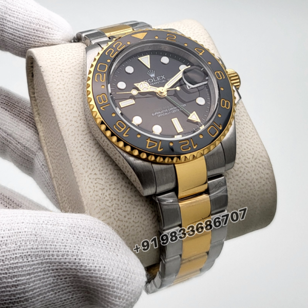 Rolex-GMT-Master-II-Dual-Tone-Black-Dial-Super-High-Quality-Swiss-Automatic-Watch