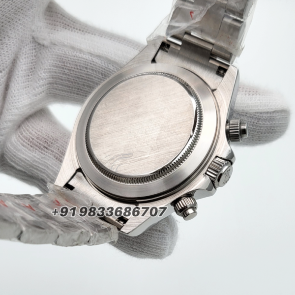 Rolex Cosmograph Daytona Platinum Ice Blue Dial With Diamond 40mm Exact 11 Top Quality Super Clone Replica Swiss ETA 4130 Automatic Movement Watch
