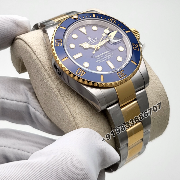 Rolex Submariner Date 2-Tone Royal Blue Dial 41mm Exact (5)