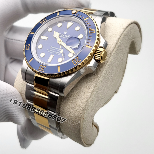 Rolex Submariner Date 2-Tone Royal Blue Dial 41mm Exact (5)