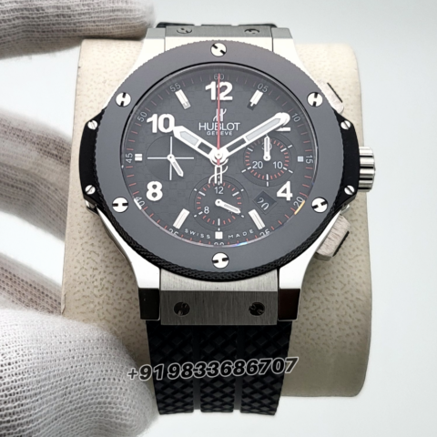 Hublot Big Bang Original Steel Ceramic 44mm Exact 11 Top Quality Super Clone Swiss ETA HUB4100 Automatic Movement Watch