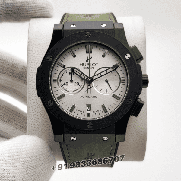 Hublot Classic Fusion Chronograph Titanium Opaline Dial 45mm Super High Quality Replica Watch