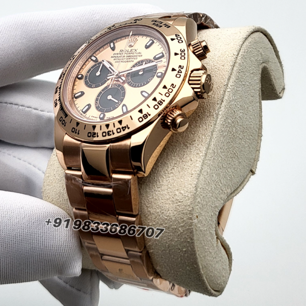 Rolex Cosmograph Daytona Everose Gold Sundust Dial 40mm Exact