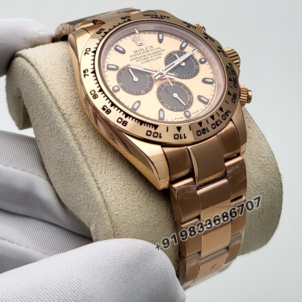 Rolex Cosmograph Daytona Everose Gold Sundust Dial 40mm Exact