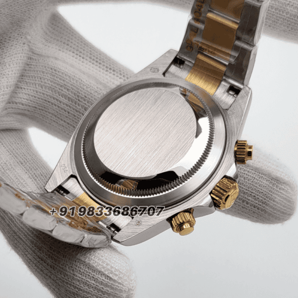 Rolex Cosmograph Daytona Yellow Rolesor White Dial 40mm Exact 1:1 Top Quality Super Clone Replica Swiss ETA 4130 Automatic Movement Watch
