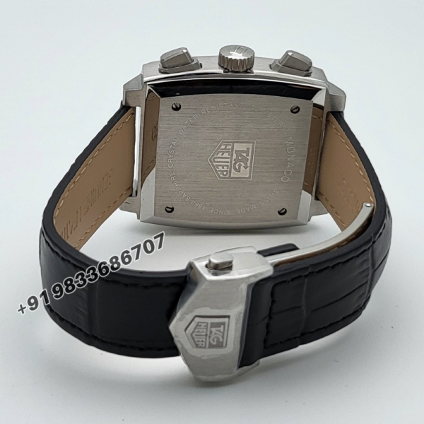 Tag Heuer Monaco Chronograph Black Dial 39mm Super High Quality First Copy Replica Watch