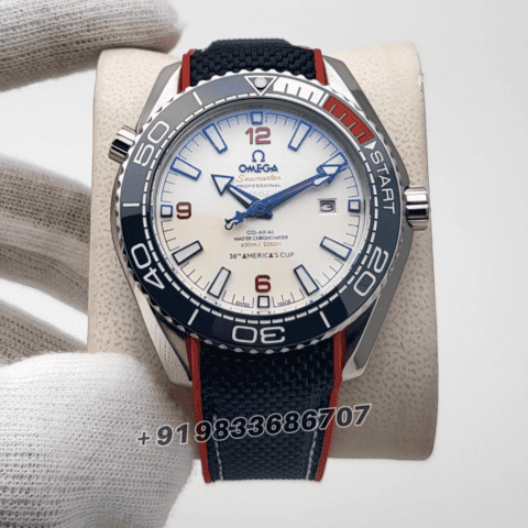 Omega Seamaster Planet Ocean 600M White Dial 43.5mm Super High Quality Swiss Automatic First Copy Replica Watch