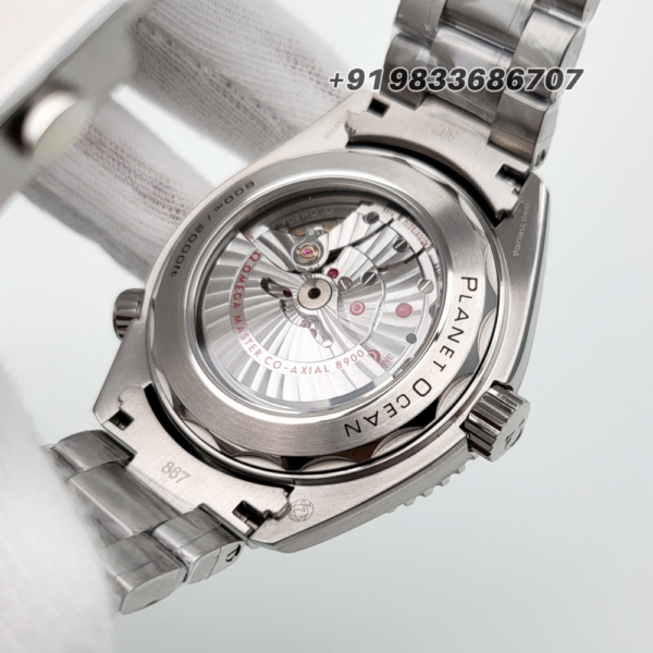 Omega Seamaster Planet Ocean 600M Titanium On Titanium Grey Dial 43.5mm Exact 1:1 Replica Top Quality Super Clone Swiss ETA 8900 Automatic Movement Watch