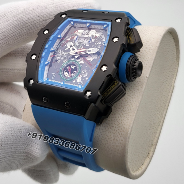 Richard Mille RM 11-01 Roberto Mancini Flyback Chronograph 50x40mm High Quality Swiss Automatic Movement First Copy Watch