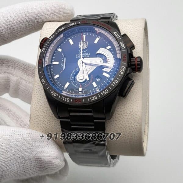 Tag Heuer Grand Carrera Calibre 36 Full Black High Quality Watch (1)