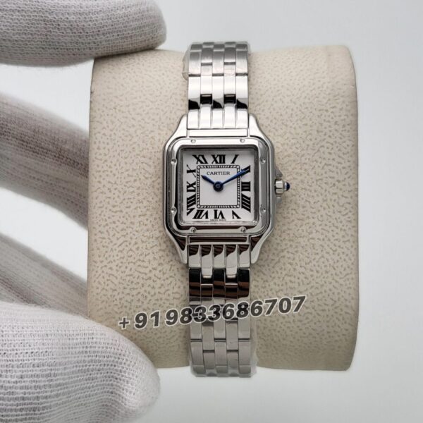 Cartier Panthere De Stainless Steel White Dial Super High Quality Women’s Watch