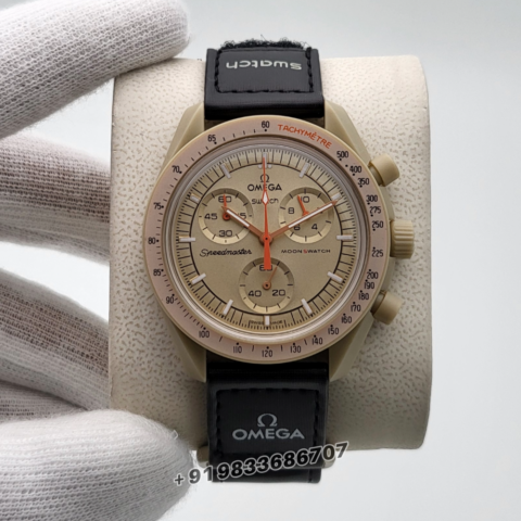 Omega Speedmaster Swatch Moonswatch Mission to Jupiter Chronograph Super High Quality Watch (2)