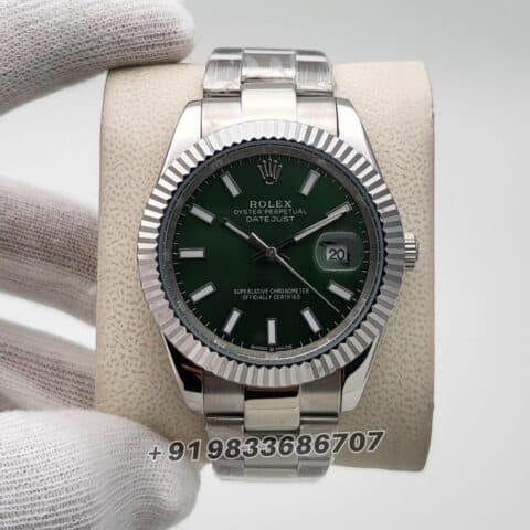 Rolex Datejust Mint Green Dial 41mm Super High Quality Swiss Automatic Replica Watch