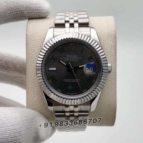 Rolex Datejust Slate Dial 41mm Jubilee Bracelet Super High Quality Swiss Automatic Replica Watch