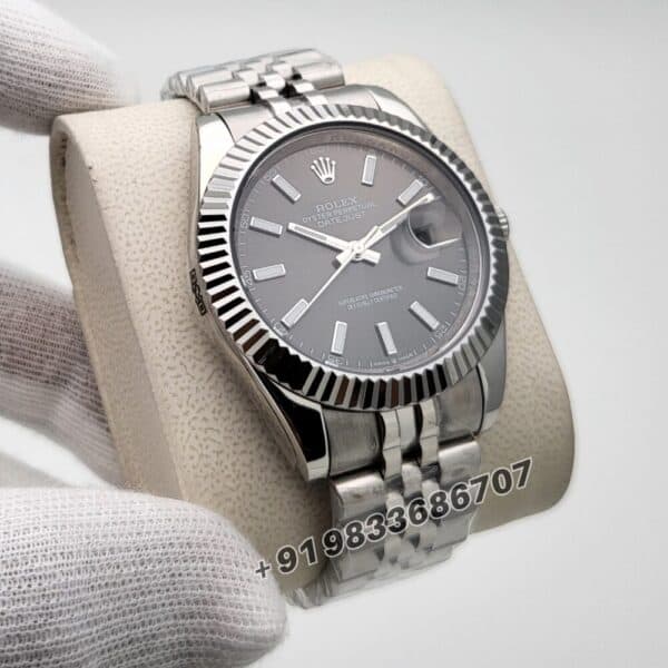Rolex Datejust Stick Marker Slate Dial 41mm Super High Quality Swiss Automatic First Copy Watch