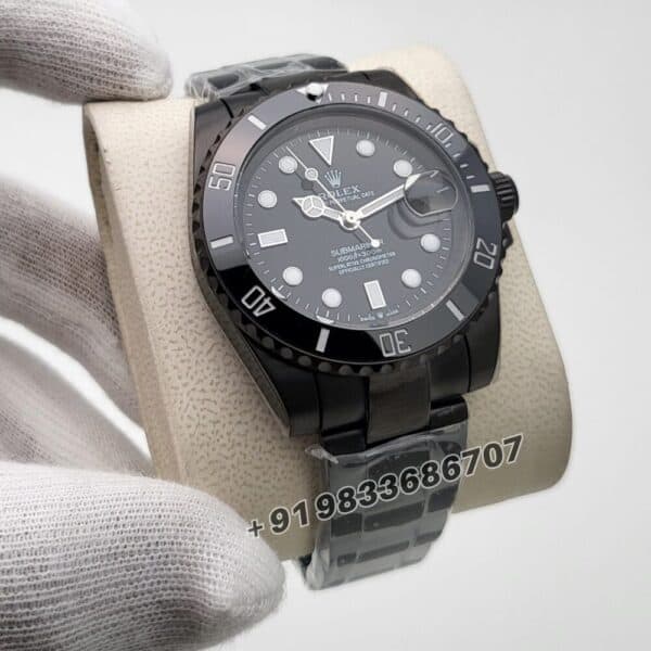 Rolex Submariner Full Black 41mm Super High Quality Swiss Automatic First Copy Watch