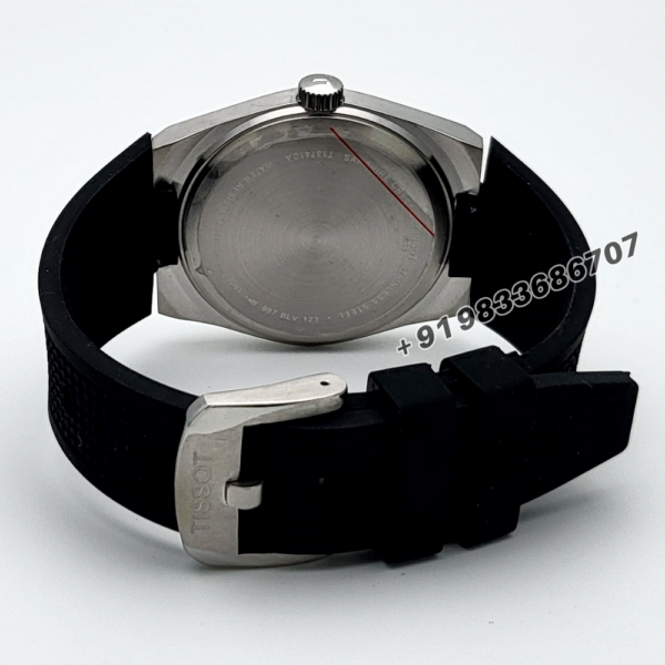 Tissot 1853 T-Classic PRX Black Dial 40mm Rubber Strap High Quality First Copy Watch