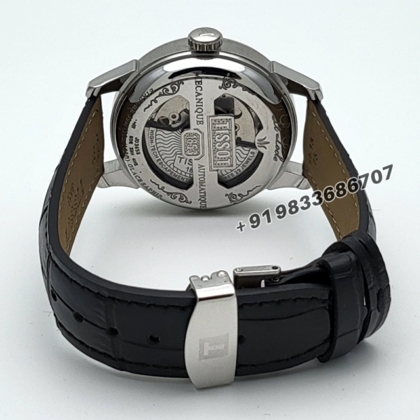 Tissot Le Locle Roman Marking Black Dial 39mm Leather Strap High Quality Swiss Automatic Movement Watch