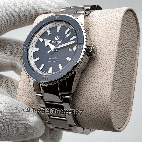 Rado Captain Cook Hrithik Roshan Special Edition Blue Dial High Quality Swiss Automatic Watch (2)