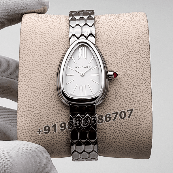 Bvlgari Serpenti Seduttori Stainless Steel White Dial High Quality Women’s Watch (1)