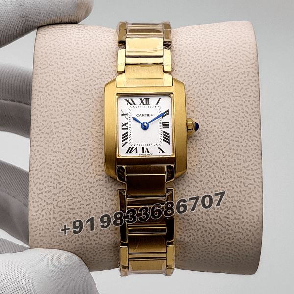 Cartier Tank Francaise White Dial High Quality (1) (1)
