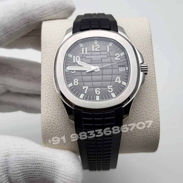 Patek Philippe Aquanaut Stainless Steel 5167A-001 Black Dial Swiss ETA