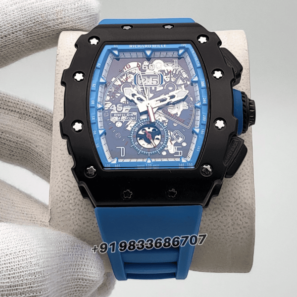 Richard Mille RM 11-01 Roberto Mancini Flyback Chronograph 50x40mm High Quality Swiss Automatic Movement First Copy Watch